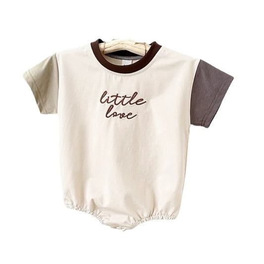 SnuggleLove™ – Schattige Kleurblok Babyromper