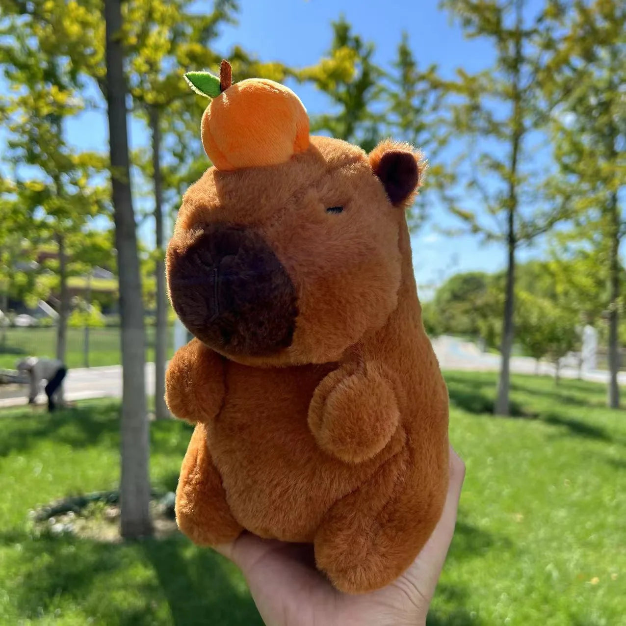 CapyCap™ – 21cm Capybara Pluche Speelgoed - LittleWonders