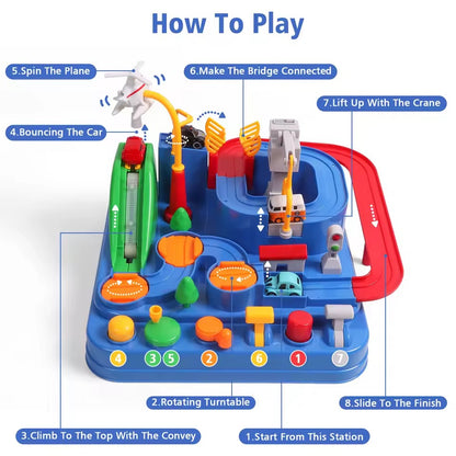 TurboTrack™ – Avontuurlijke Speelset - LittleWonders