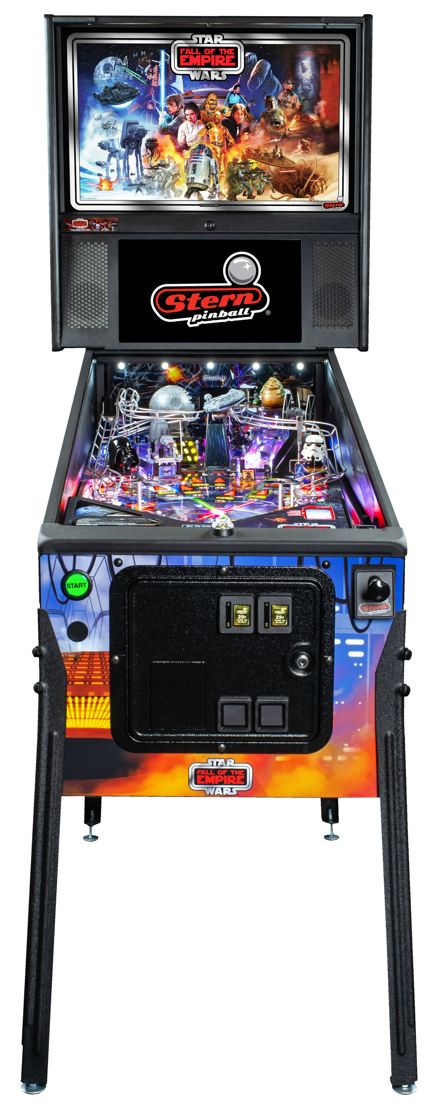 Star Wars Fall Of The Empire Premium Pinball Machine By Stern - LittleWonders