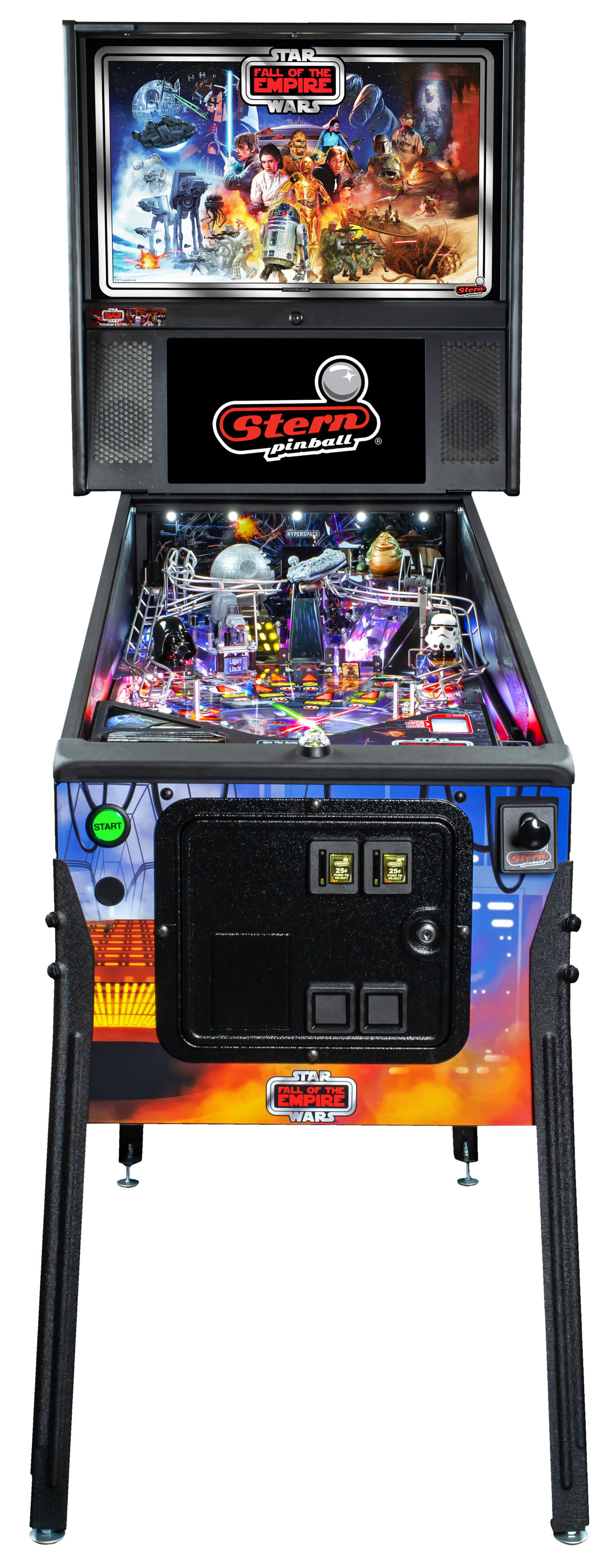 Star Wars Fall Of The Empire Premium Pinball Machine By Stern - LittleWonders