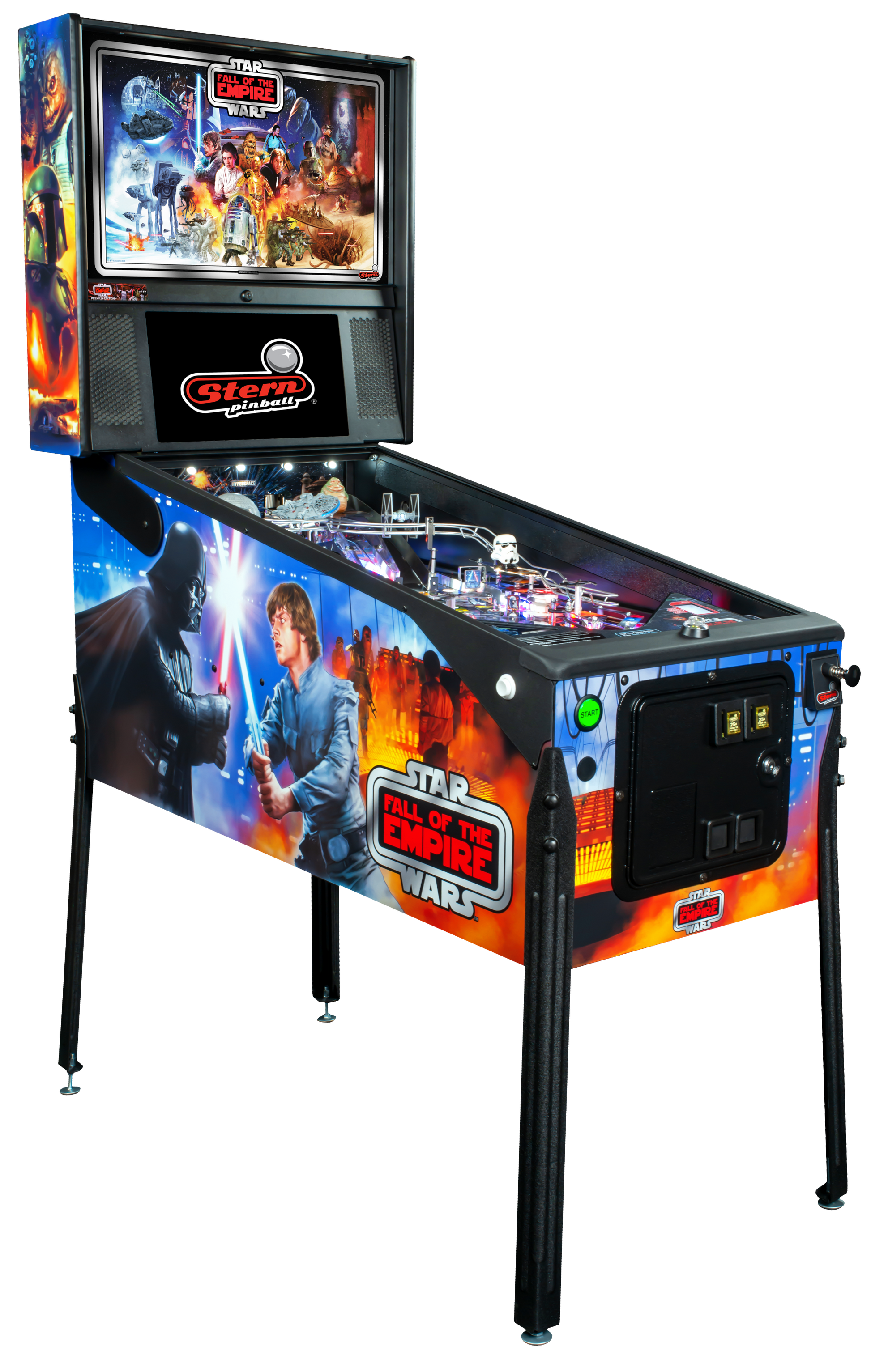 Star Wars Fall Of The Empire Premium Pinball Machine By Stern - LittleWonders