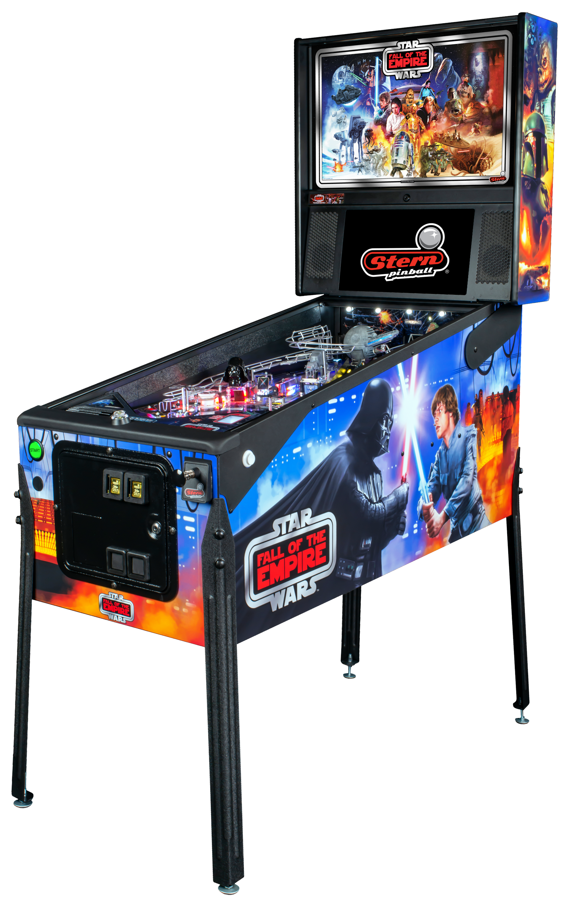 Star Wars Fall Of The Empire Premium Pinball Machine By Stern - LittleWonders