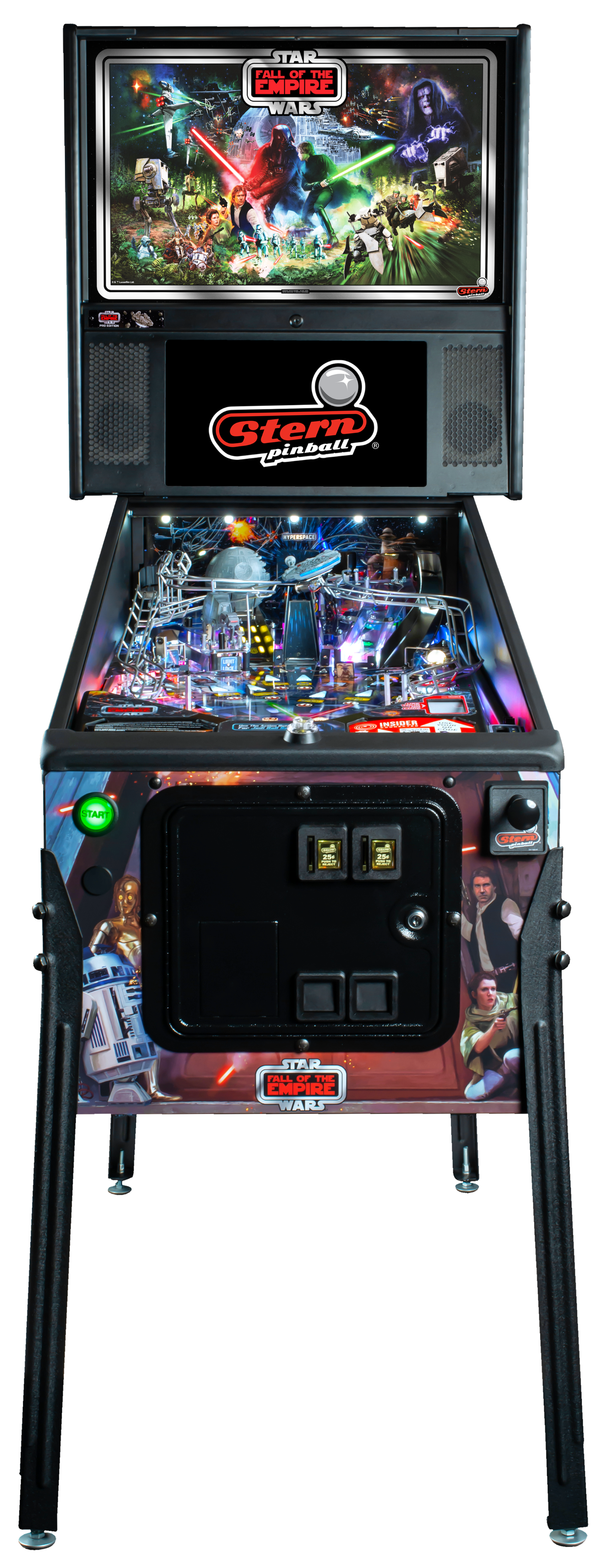 Star Wars Fall of the Empire Pro Pinball Machine By Stern - LittleWonders