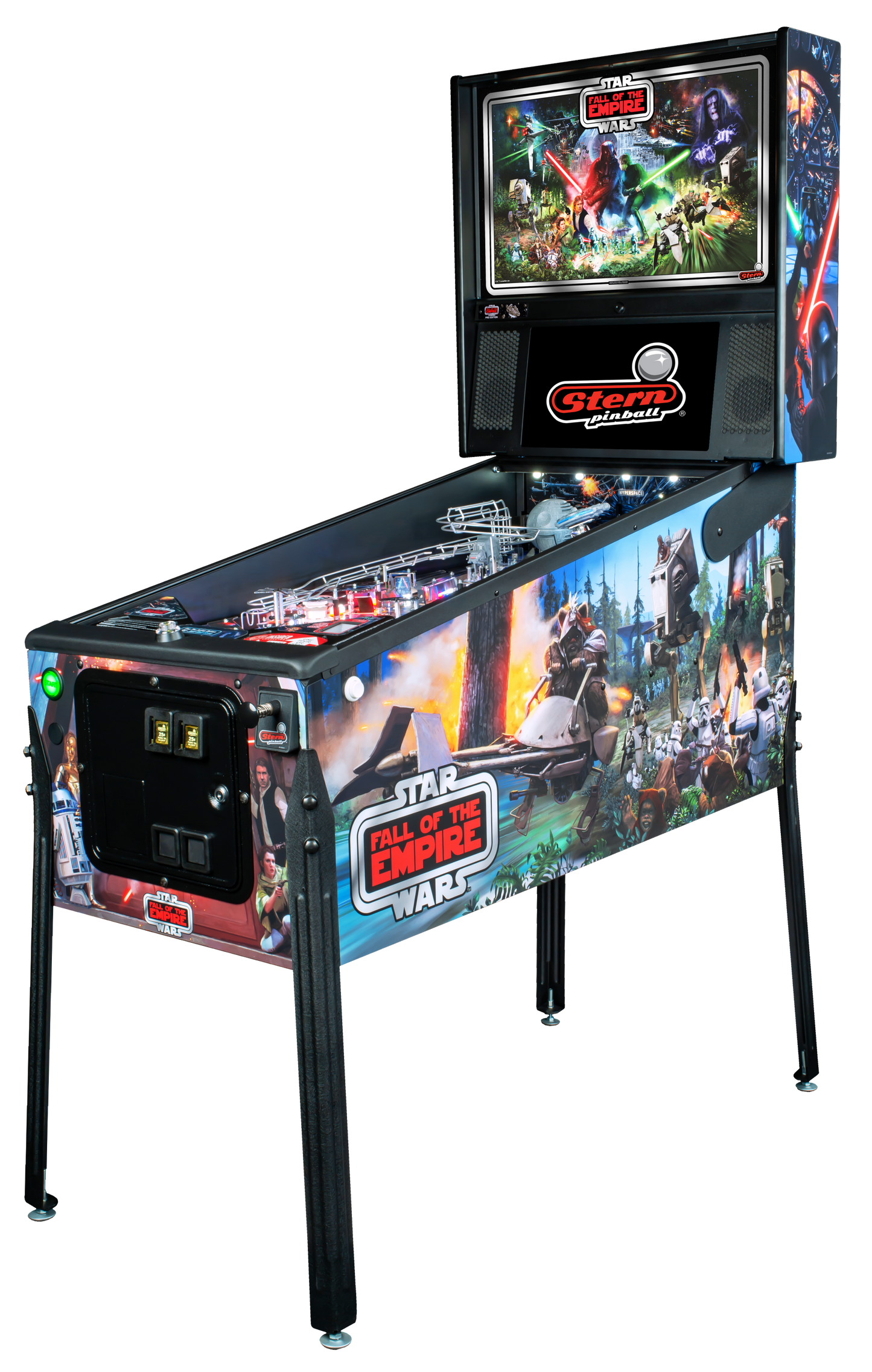 Star Wars Fall of the Empire Pro Pinball Machine By Stern - LittleWonders