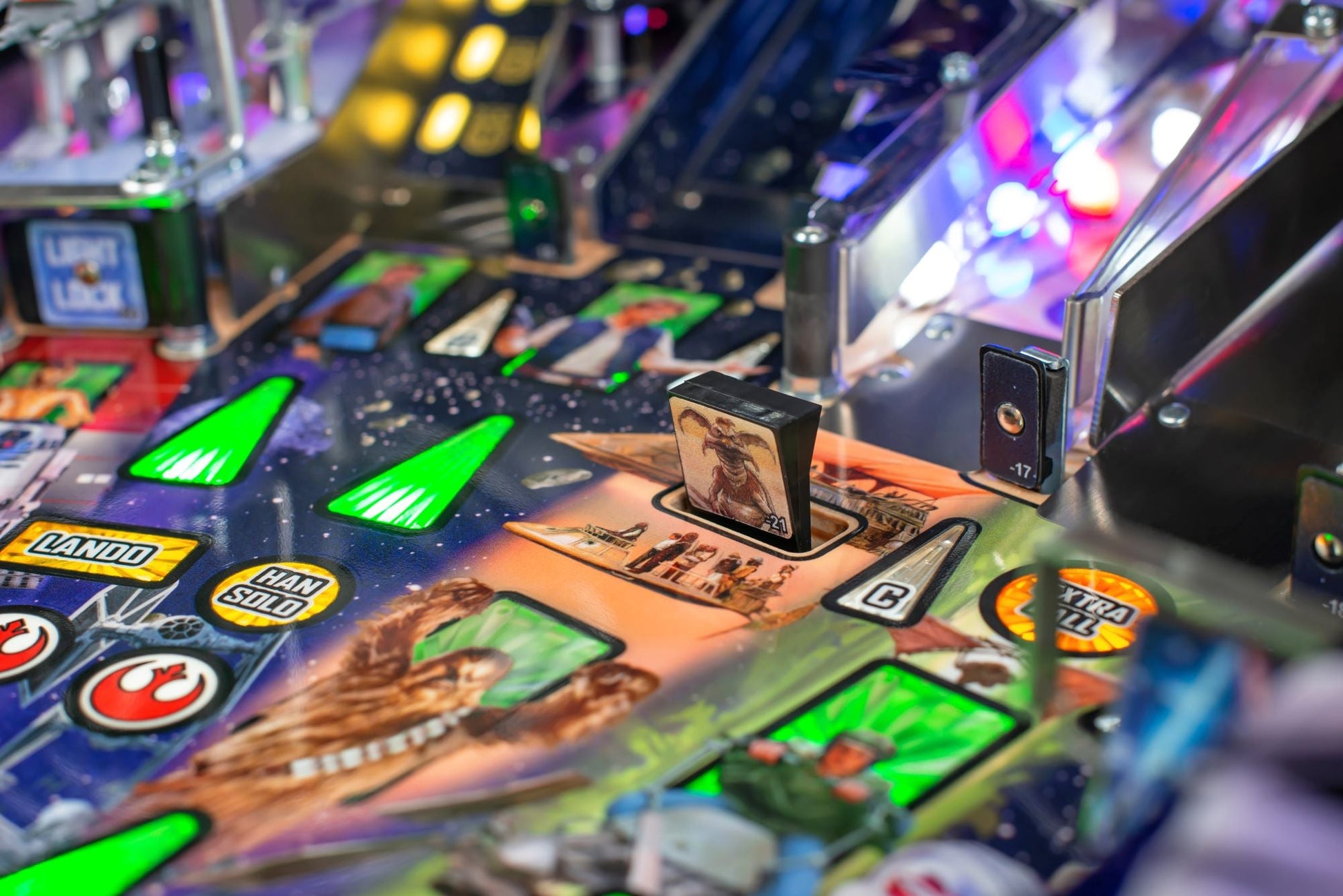 Star Wars Fall of the Empire Pro Pinball Machine By Stern - LittleWonders