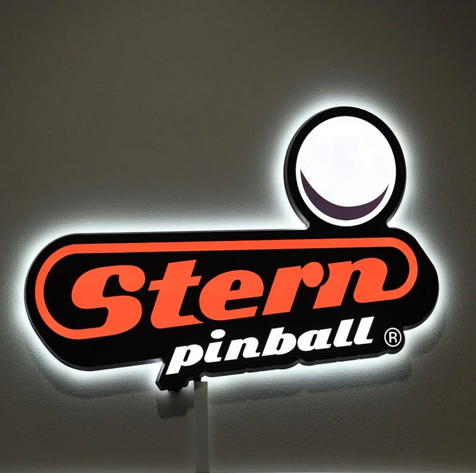 Pinball Wall Light up Sign by Stern Pinball - LittleWonders