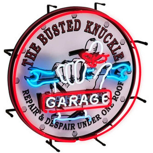 The Busted Knuckle Garage Neon Sign - LittleWonders