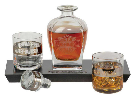 Harley-Davidson Decanter Set - LittleWonders