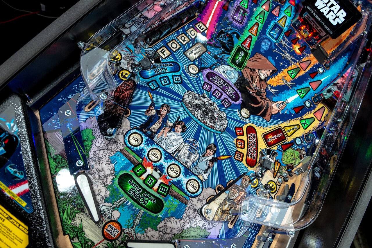 Star Wars Pinball Machine Pro Comic Art - LittleWonders