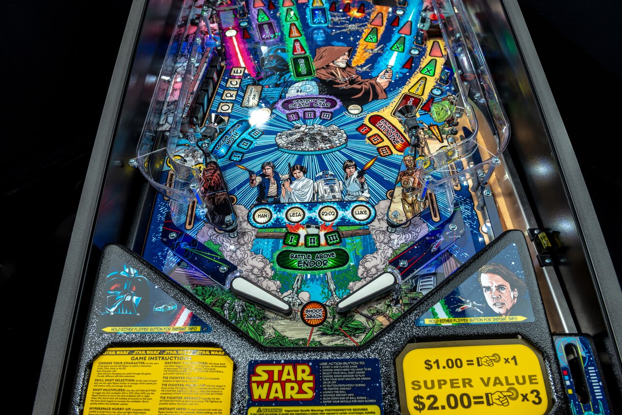 Star Wars Pinball Machine Pro Comic Art - LittleWonders