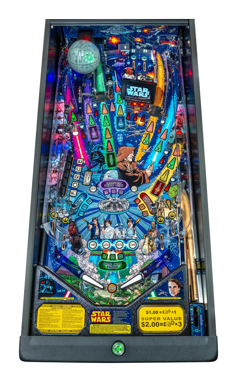 Star Wars Pinball Machine Pro Comic Art - LittleWonders