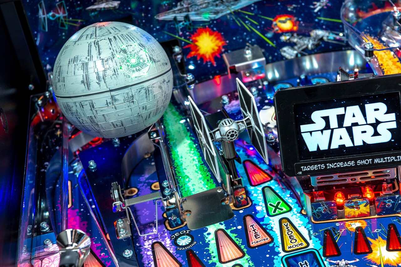 Star Wars Pinball Machine Pro Comic Art - LittleWonders