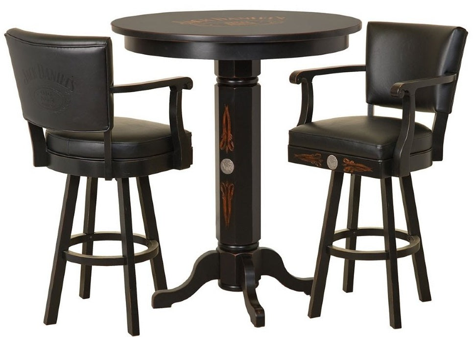 Jack Daniel's Wood Pub Table & Barstool Set - LittleWonders