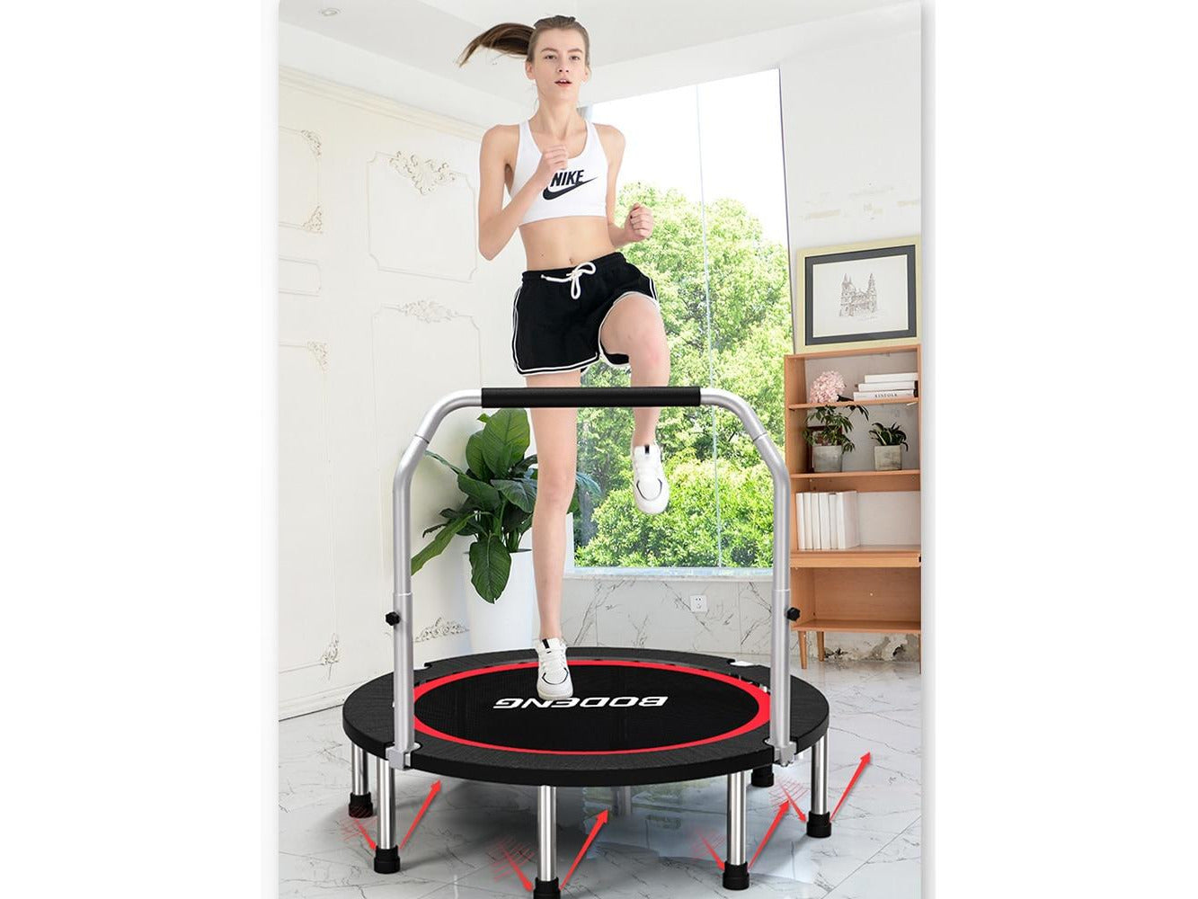Foldable Outdoor aand Indoor Mini Fitness Trampoline 40 inch