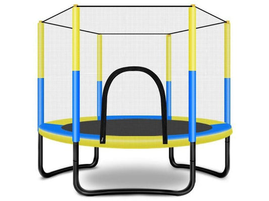 60 inch Trampoline with Safety Enclosure for Indoor and Outdoor
