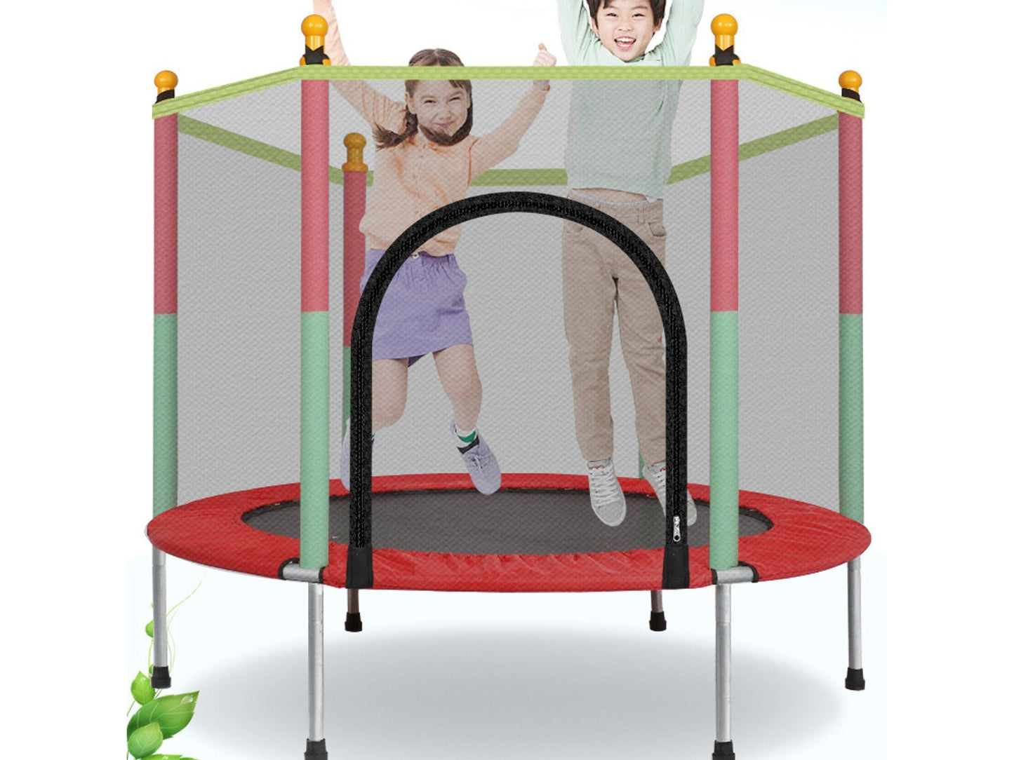 Kids Indoor Trampoline with Protection Net