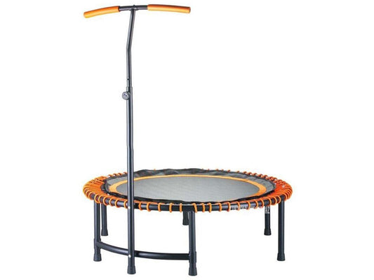 45/48 inch Fitness Trampoline with T-Shape Handrail