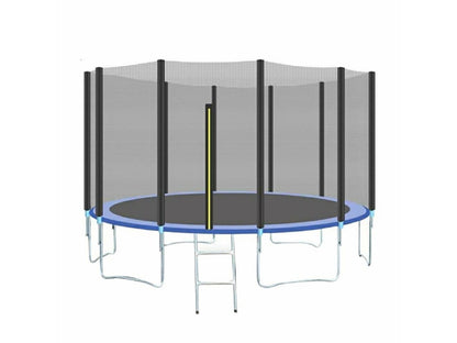 Indoor And Outdoor Trampoline With Protective Net, Safety Pad, and Protection Guard
