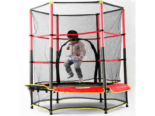 Kids Safe Trampoline. Round for Indoor and outdoor fun
