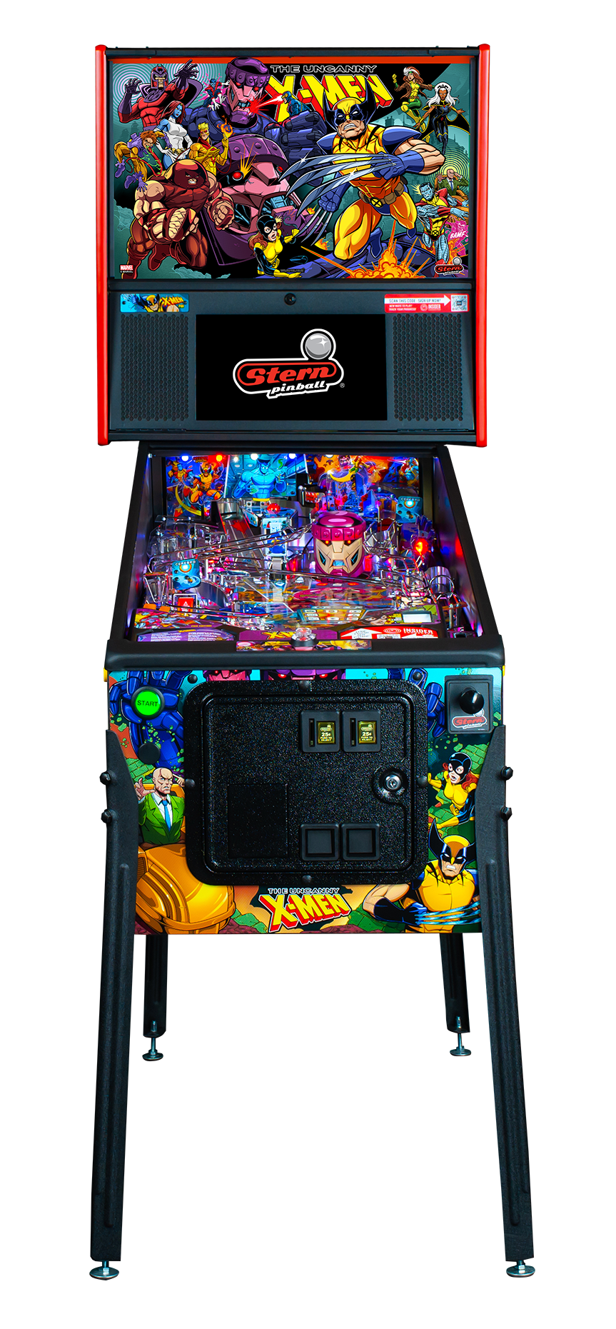 The Uncanny X-Men Pro Pinball By Stern - LittleWonders