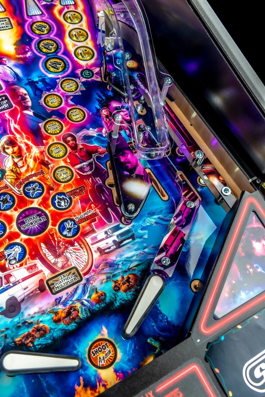 Stranger Things Pinball Machine Premium By Stern Pinball - LittleWonders