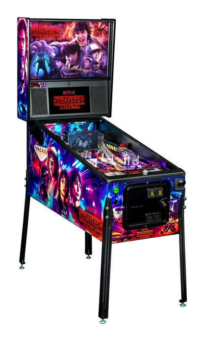 Stranger Things Pinball Machine Premium By Stern Pinball - LittleWonders