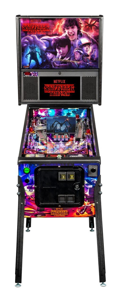 Stranger Things Pinball Machine Premium By Stern Pinball - LittleWonders