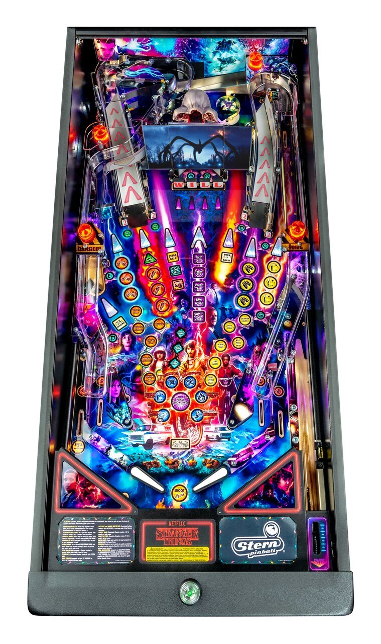 Stranger Things Pinball Machine Premium By Stern Pinball - LittleWonders